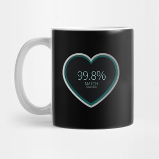 Hang The DJ - 99.8% MATCH. Black Mirror Mug